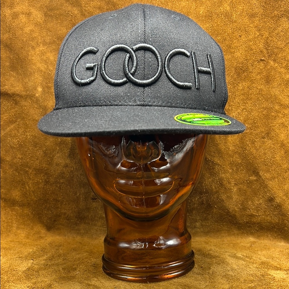 Black Fitted Gooch Cap